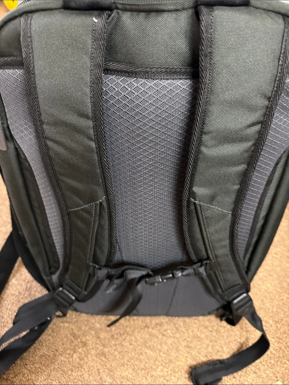 Men's Sleek BlackBackpack and PC Bag With Multiple Spacious Storage Areas